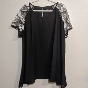 BRAND NEW! Agnes Sheer Floral Top!